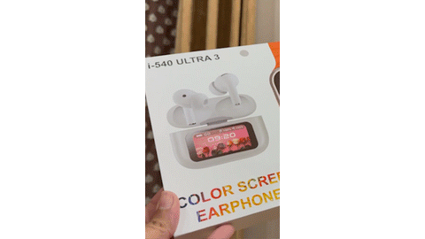 2Smart watch ULTR3 + Auricular con pantalla LCD