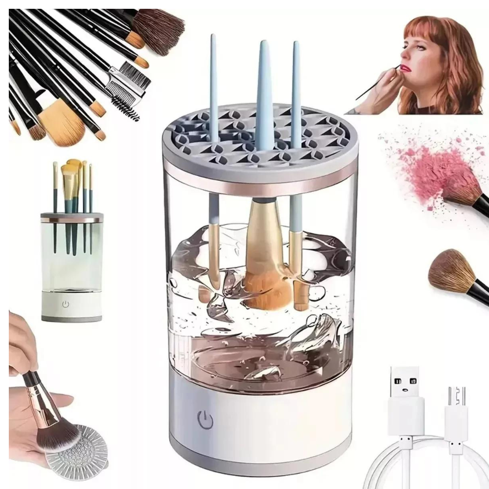 Limpiador De Brochas De Maquillaje Elect