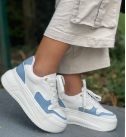 ZAPATILLAS MIMI BLANCO AZUL C. VERANO
