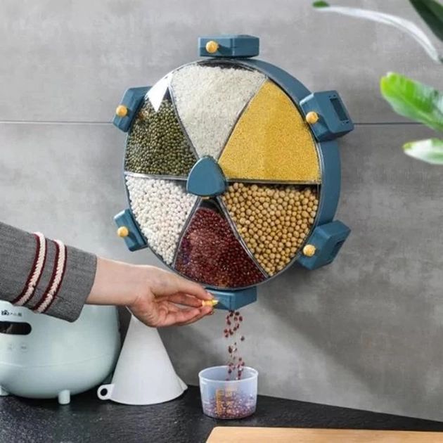 Dispensador De Granos Redondo